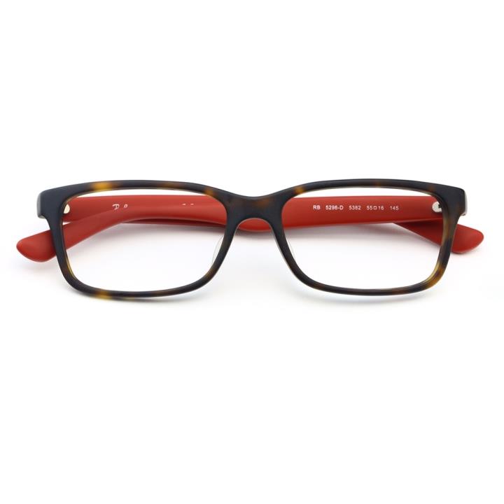 RAY BAN雷朋板材眼镜架-深红色(0RX5296D-5382-55)