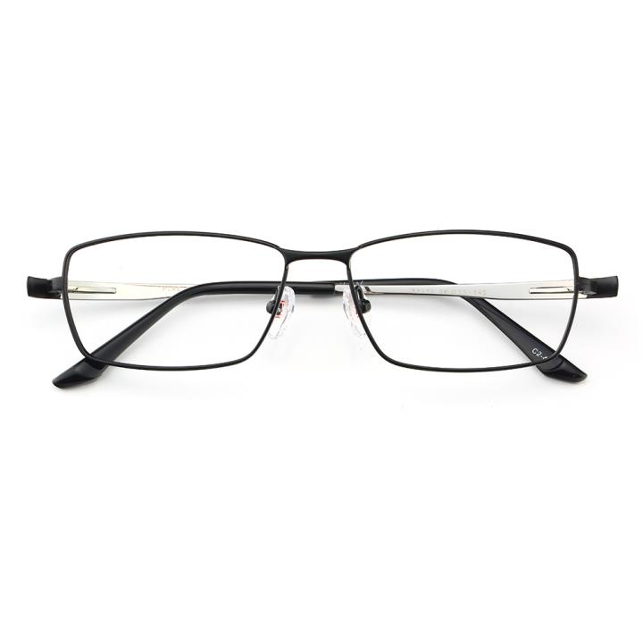 HAN纯钛光学眼镜架-哑黑色(J82132-C2-4)