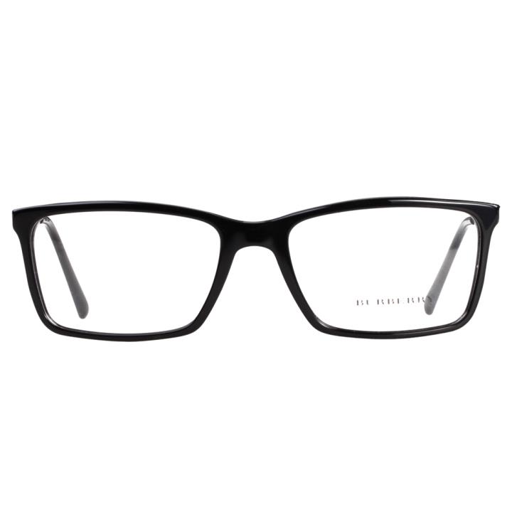 BURBERRY巴宝莉金属板材框架眼镜0BE2126A-300154 黑色