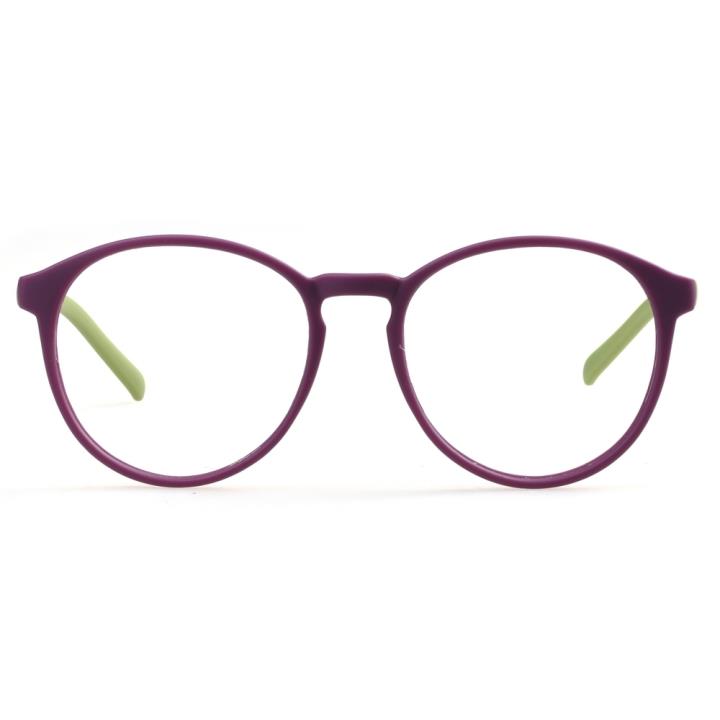 HAN时尚防辐射蓝光眼镜HD2604-C6 紫色框