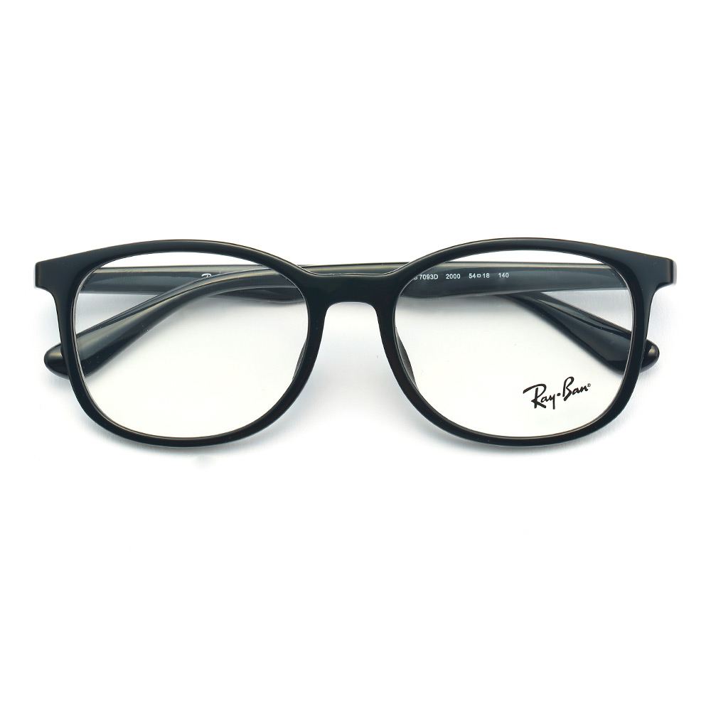 RAY BAN 雷朋 2016新款 板材眼镜架-黑色（0RX7093D 2000 54）