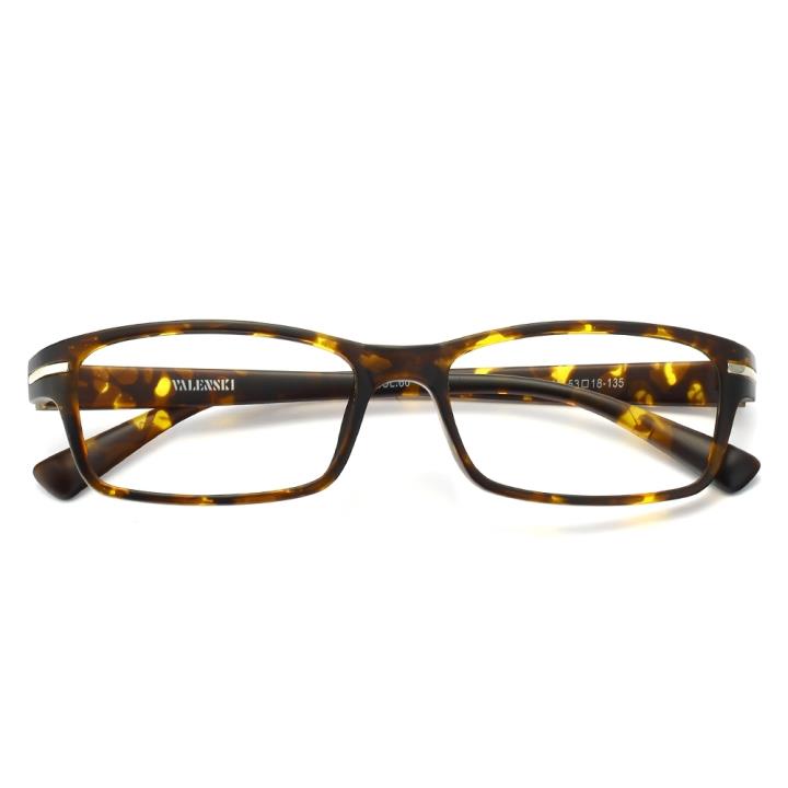 沃兰世奇TR90塑胶钛眼镜架-玳瑁(CY8015-C66)
