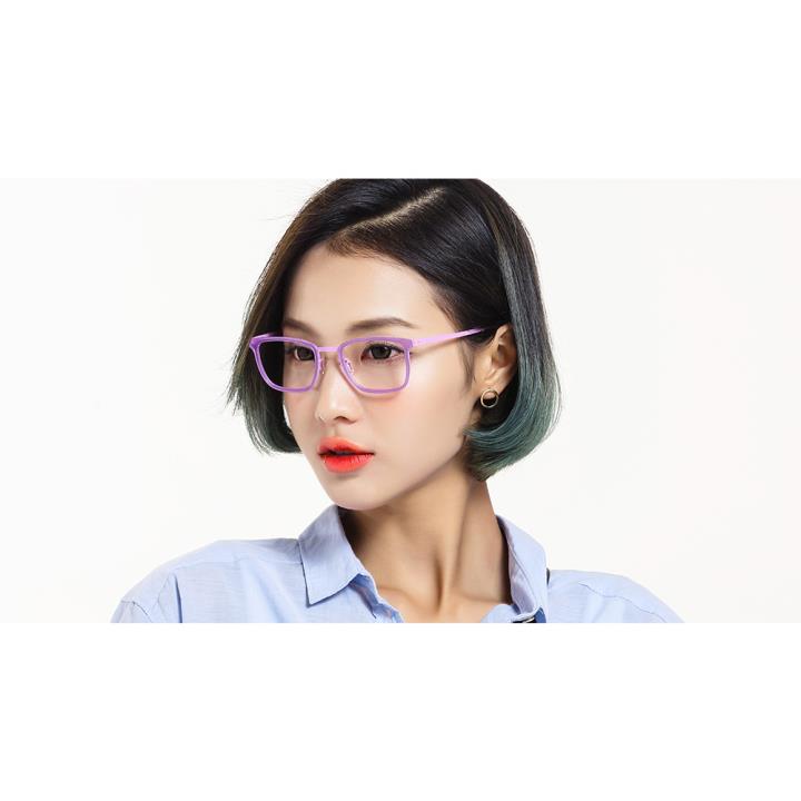 HAN时尚光学眼镜架HD4805-F08 清新粉紫