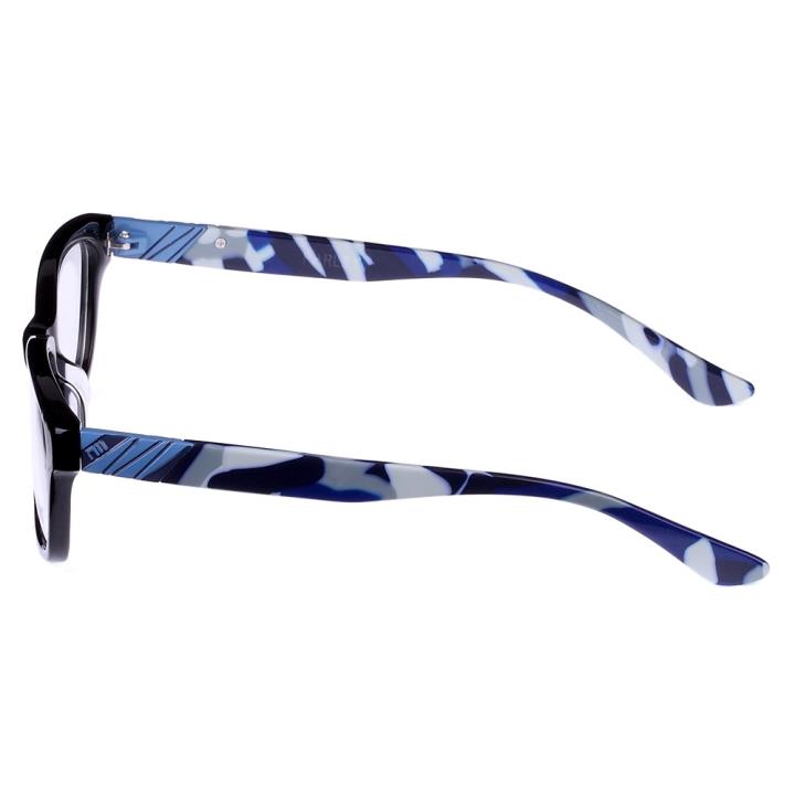 PARLEY派勒板材眼镜架-黑框迷彩腿(PL-A004-C3)