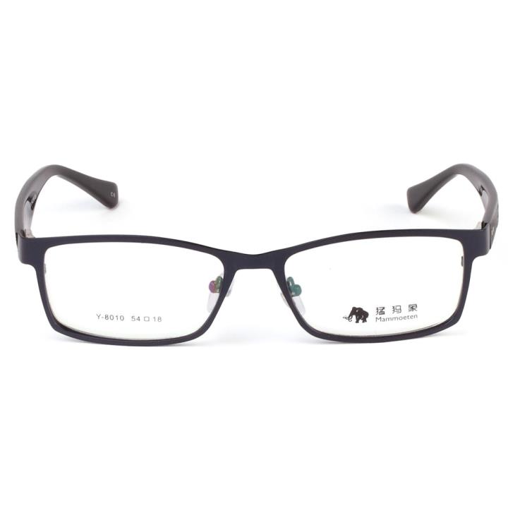 猛犸象合金&板材眼镜架商务款Y8010-C6