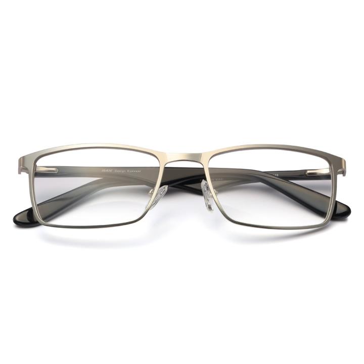 HAN不锈钢光学眼镜架-绅士亮银(HD3511-F09)
