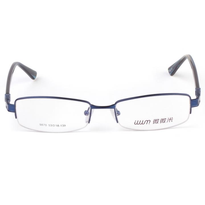 微微米商务合金眼镜架9870-14