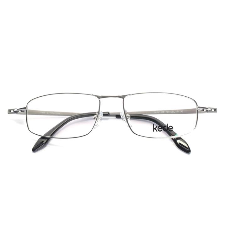 Kede时尚光学眼镜架Ke1418-F09  银色