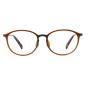 HAN TR光学眼镜架-优雅亮棕（HD49154-F04）