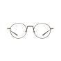 HAN不锈钢光学眼镜架-哑金色(HD49212-F18)