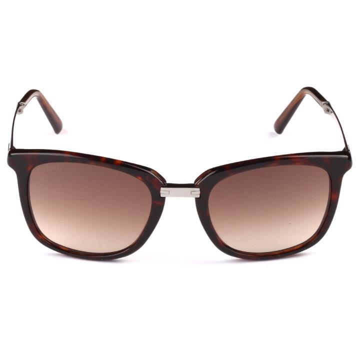 GUCCI古驰时尚金属板材太阳眼镜1050/S-0WKCC 琥珀色