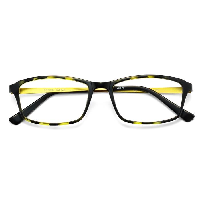 HAN MEGA-TR钛塑近视眼镜架-玳瑁色(HD3001-C03)