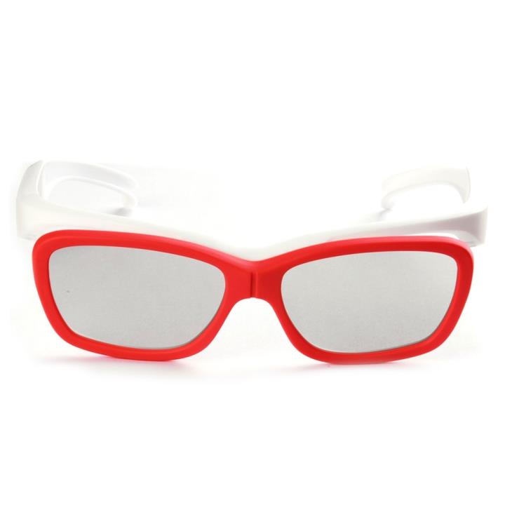 布利克偏光式3D眼镜红色 