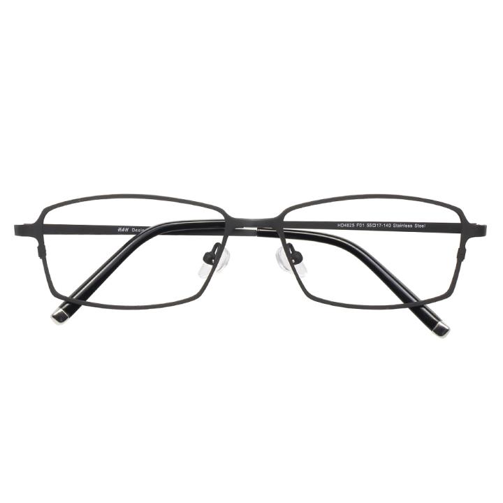HAN时尚光学眼镜架-经典哑黑(HD4825-F01)