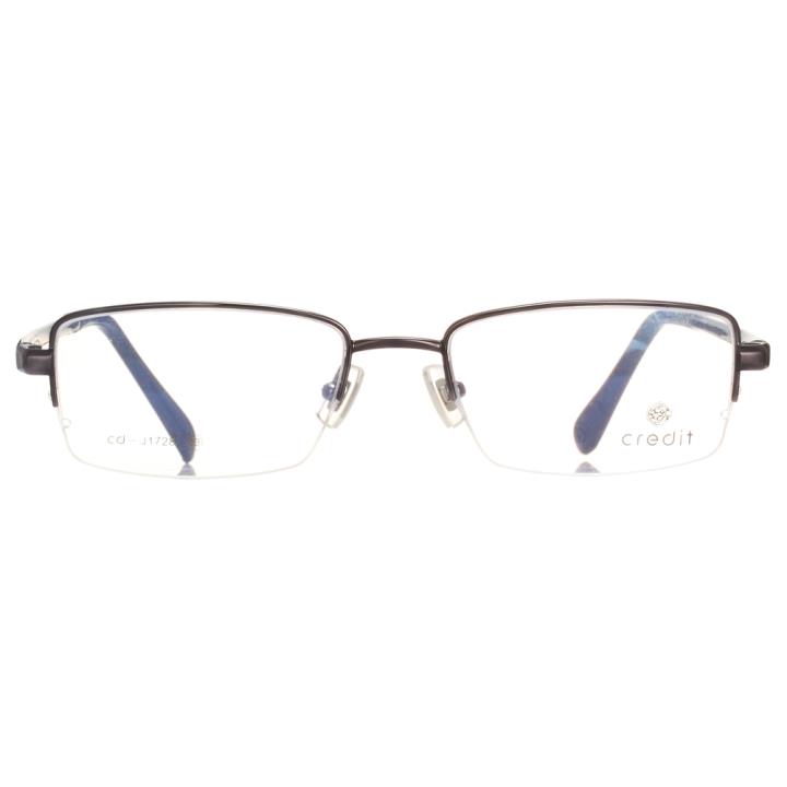CREDIT金属眼镜架J1728灰