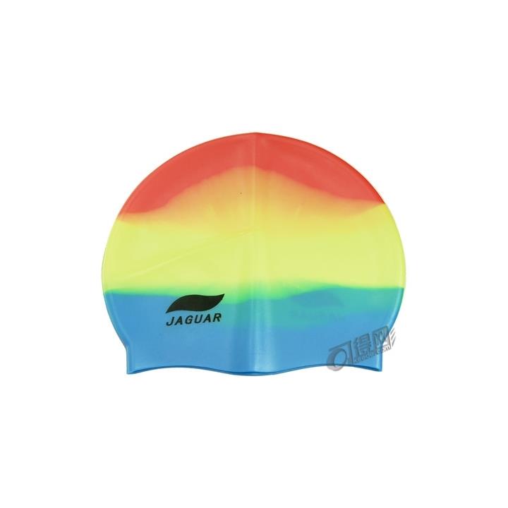 JAGUAR无缝防滑硅胶泳帽MC-602彩色