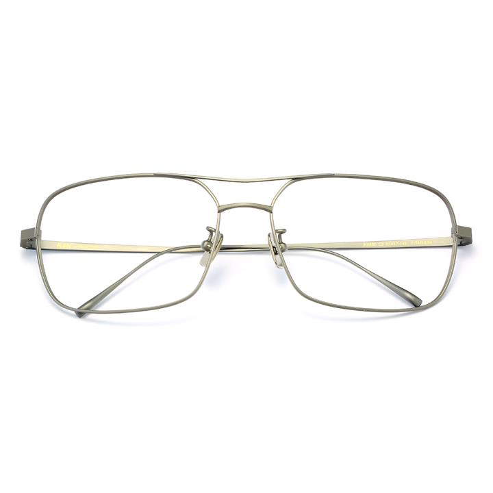 HAN纯钛光学眼镜架-枪色近视框(JK5850-C3)