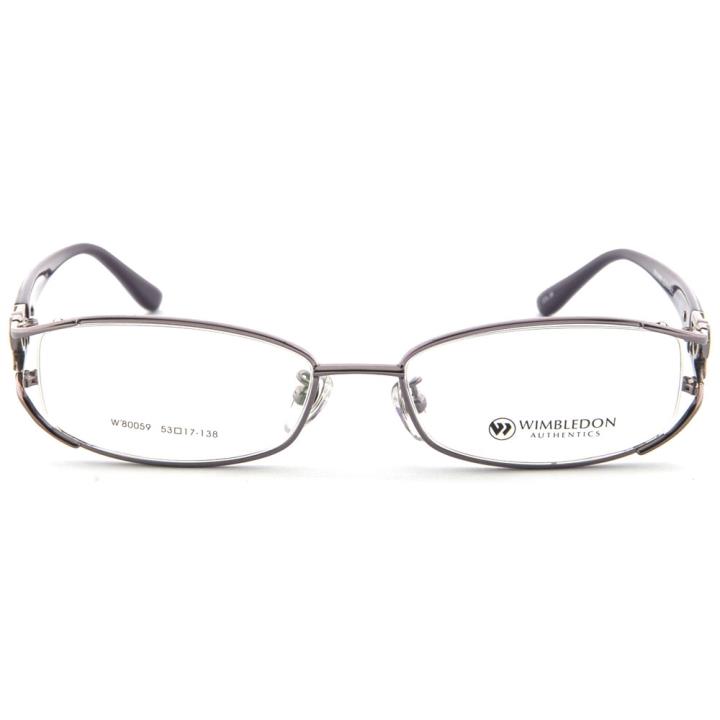 WIMBLEDON温布·尔登金属眼镜架W-80059-C36