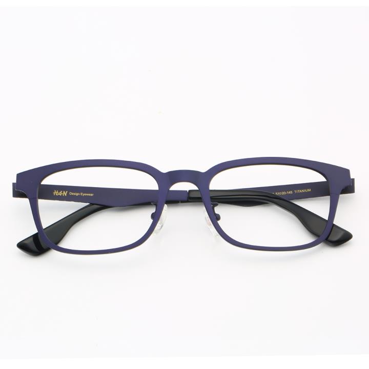HAN时尚光学眼镜架HD49111-F07炫酷冰蓝