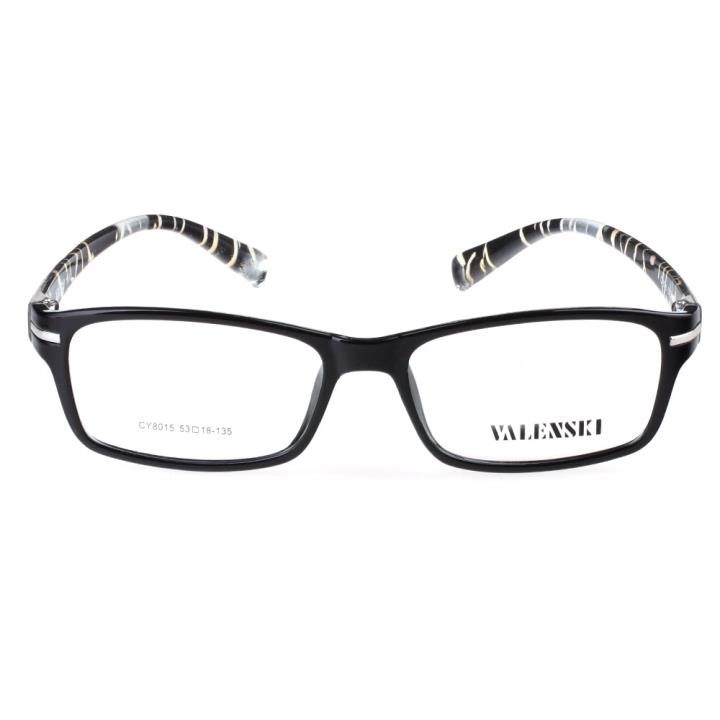 沃兰世奇TR90塑胶钛眼镜架-沉静黑(CY8015-C95)