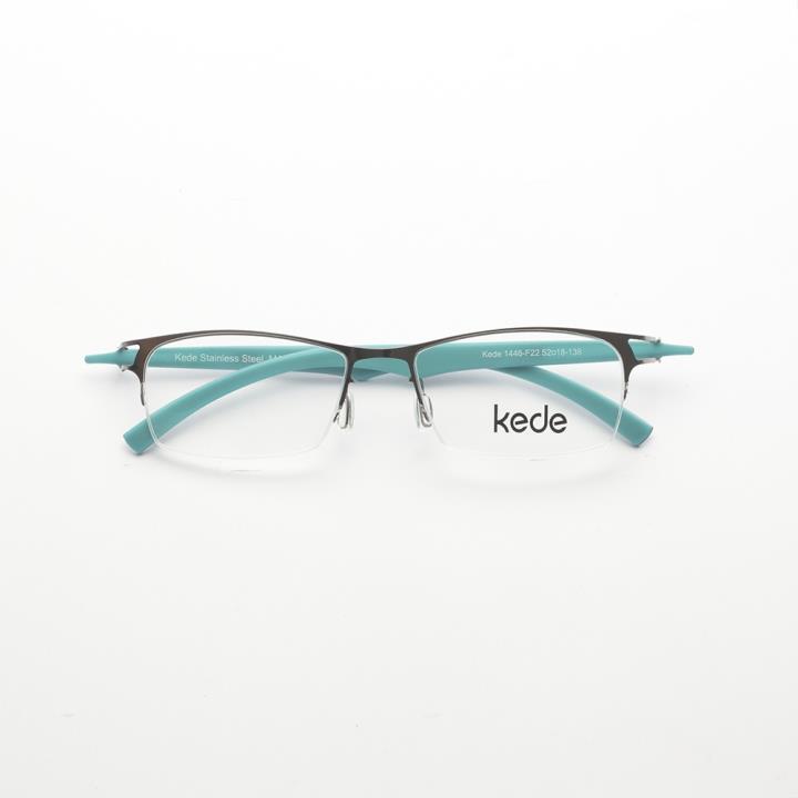 Kede时尚光学眼镜架Ke1446-F22  天蓝色