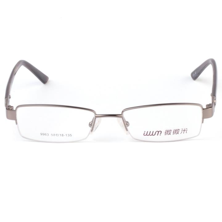 微微米商务合金眼镜架9963-C02