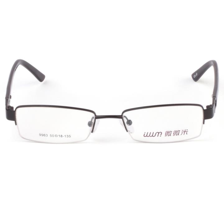 微微米商务合金眼镜架9963-C07
