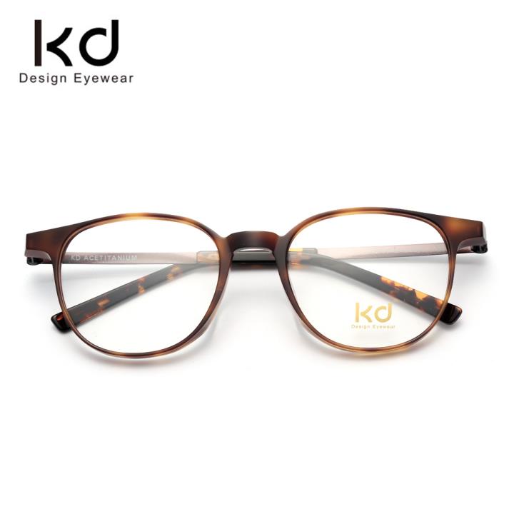 KD时尚光学眼镜架KD75013-C2棕玳瑁