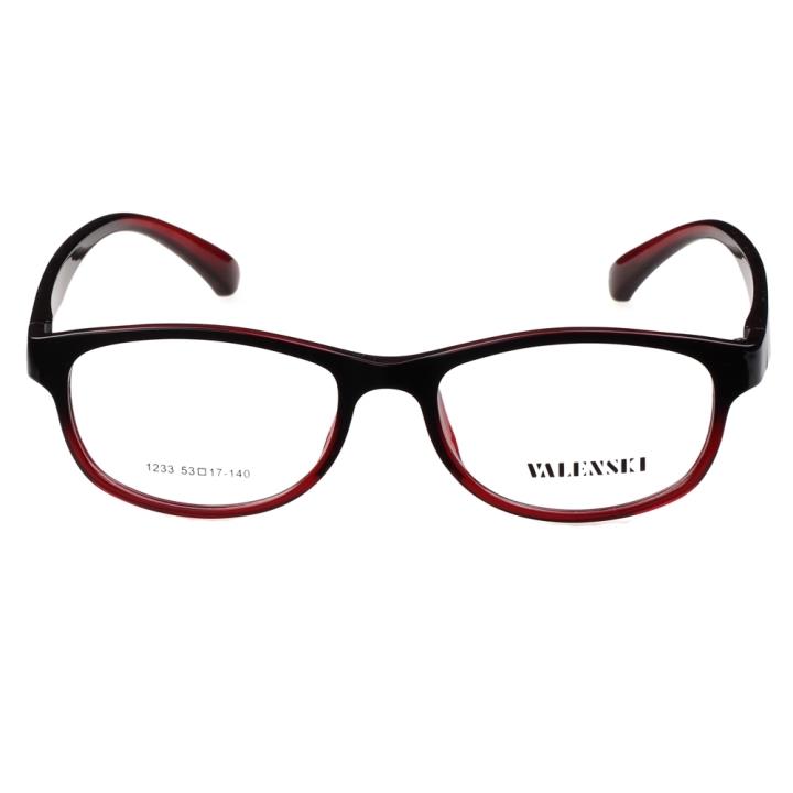  沃兰世奇板材眼镜架1233-C2黑红