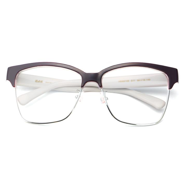 HAN时尚光学眼镜架HD59105-S11 紫框