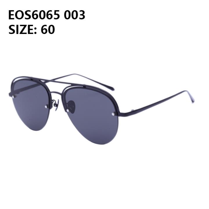 Eje Optico Sistema太阳眼镜EOS6065 003 黑框深灰片