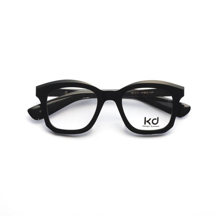 KD时尚光学眼镜架KD1518-C1  亮黑