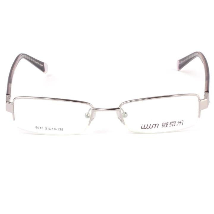 微微米商务合金眼镜架9913-C01