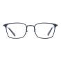 HAN COLLECTION纯钛光学眼镜架-黑色(HN43003 C1)（脚套纯黑/玳瑁随机）