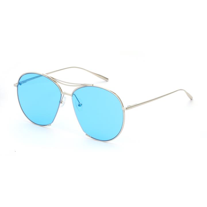HAN SUNGLASSES防UV太阳眼镜HN51014L C3银框海洋蓝片
