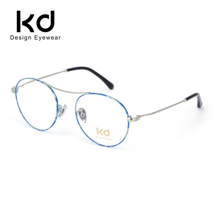 KD光学眼镜架KD2030020F C3 蓝玳瑁/银