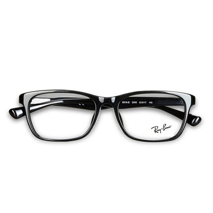 RAY BAN雷朋板材眼镜架-亮黑(ORX5315D-C2000-53)