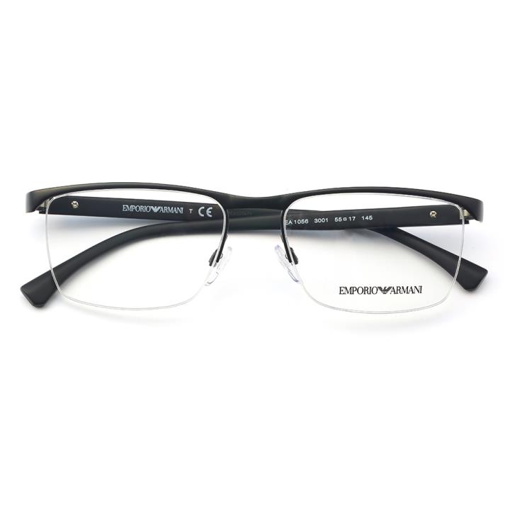 EMPORIO ARMANI框架眼镜0EA1056 3001 55 黑色