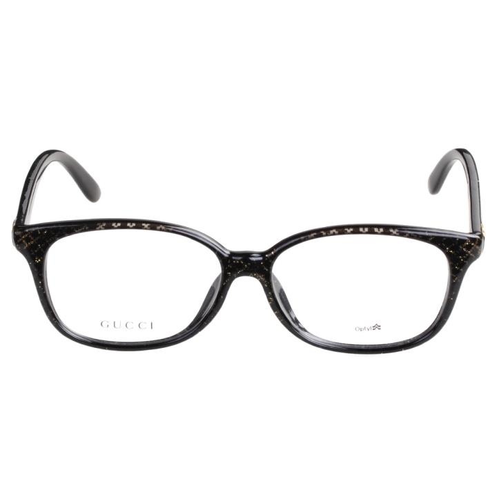 GUCCI古驰时尚板材眼镜架3634/F DXF 黑色