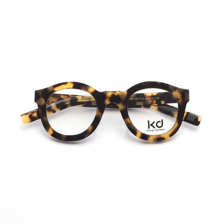 KD时尚光学眼镜架KD1514-C3  黄玳瑁