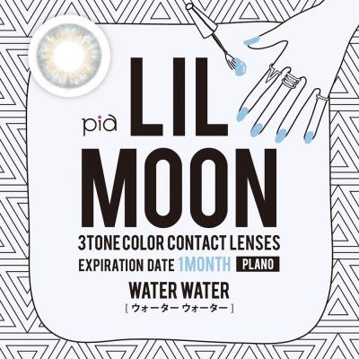 LILMOON彩色隐形眼镜月抛1片装-WATER WATER