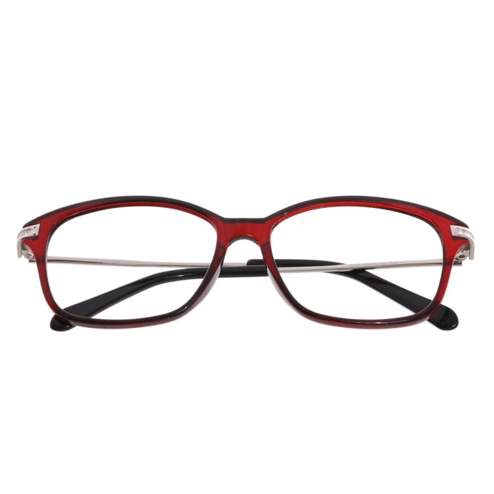 HAN MEGA-TR钛塑近视眼镜架-红色(HD3021-C04)