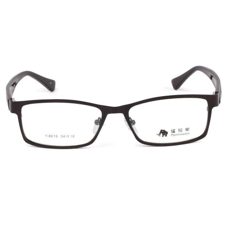 猛犸象合金&板材眼镜架商务款Y8010-C1