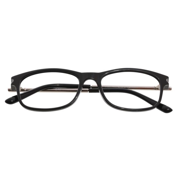 HAN MEGA-TR钛塑近视眼镜架-亮黑(HD2907-F01)