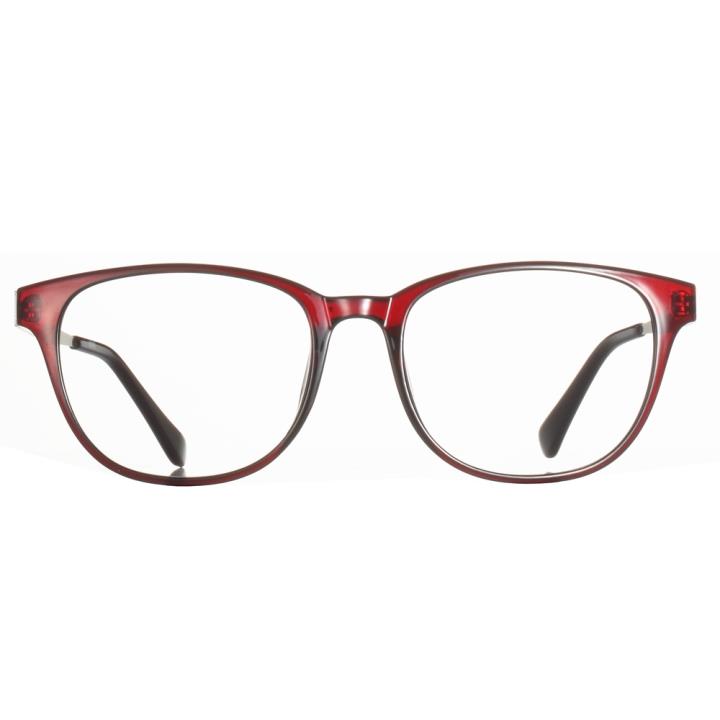 HAN MEGA-TR钛塑近视眼镜架-红色(HD3006-C03)