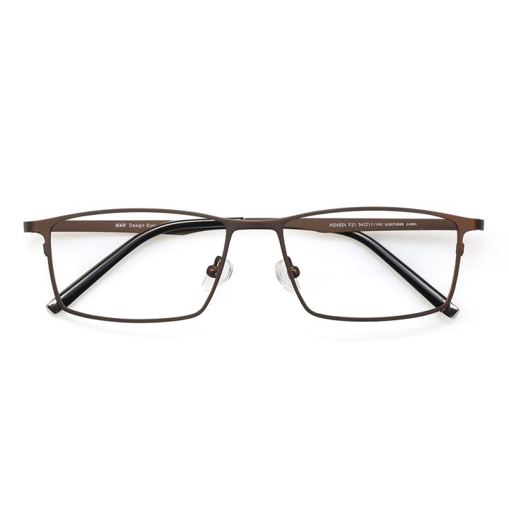 HAN时尚光学眼镜架-质感铜棕(HD4824-F21)