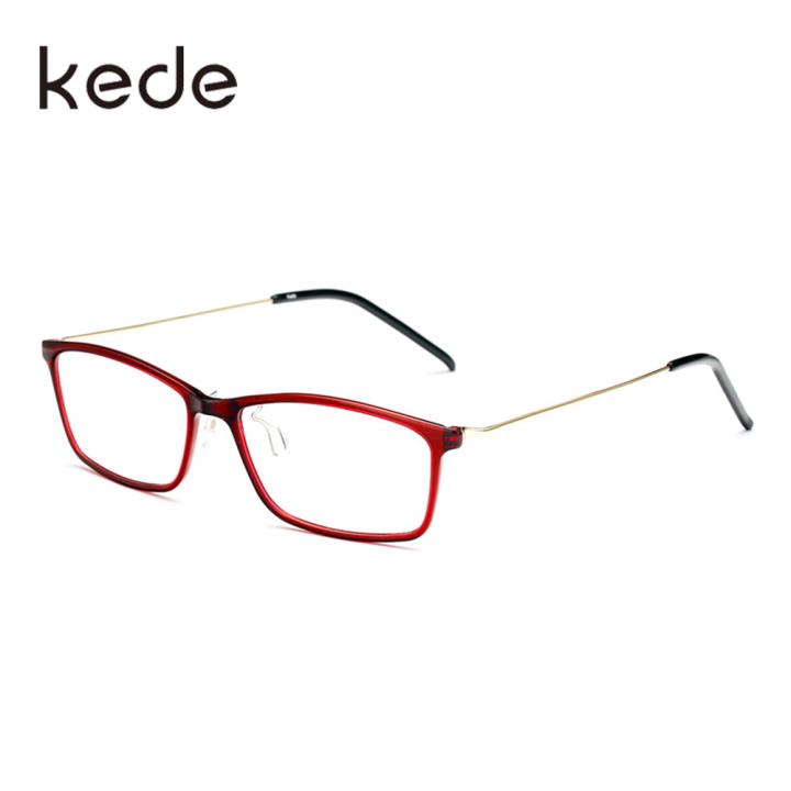 kede时尚光学眼镜 ke1832-F06 酒红