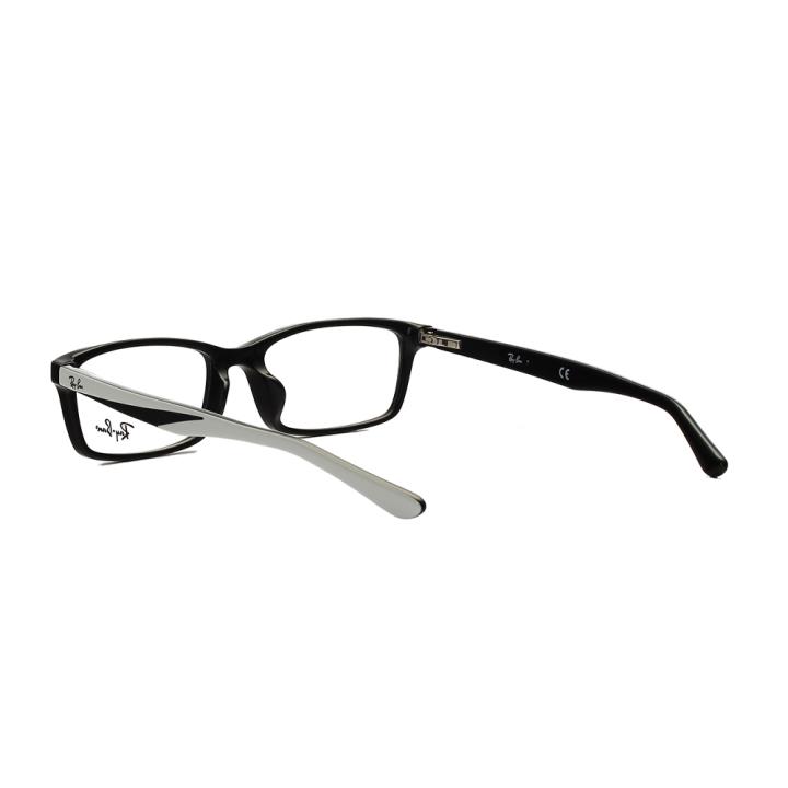 RAY BAN雷朋板材眼镜架-黑框黑灰腿(ORX5335D-5527/54)