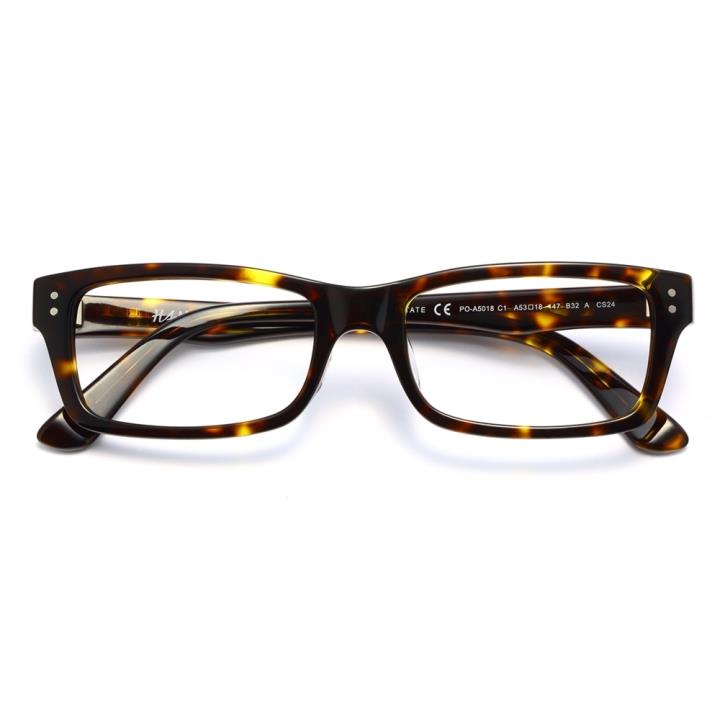 HAN时尚光学眼镜架A5018-C1 复古玳瑁