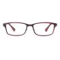 HAN 塑钢时尚光学眼镜架-优雅酒红(HN49403-C3)